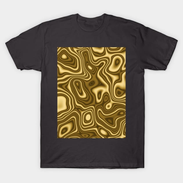 Golden sea T-Shirt by Sinmara